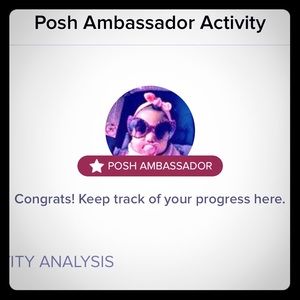 ✨✨POSH AMBASSADOR✨✨